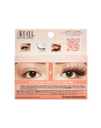 Back details of Ardell's Big Beautiful Lashes Poppin packaging with image application & its inclusions