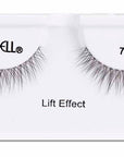 Pair of Ardell Lift Effect 740 faux lashes in inner packaging labeled "Ardell", "740", & "Lift Effect"