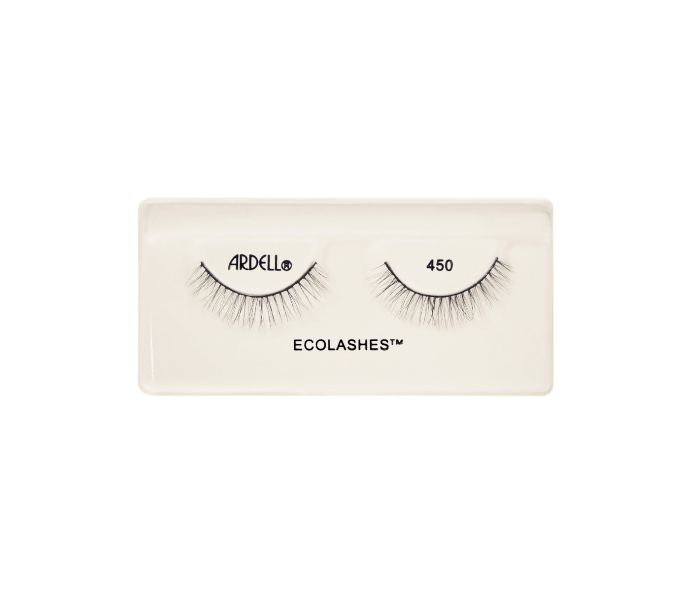 Ardell Ecolashes 450, ultra-lightweight vegan false eyelashes designed for an everyday natural look.