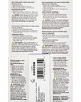 Back details of Ardell Nail Addict Strong Hold Nail Glue packaging with instructions in different languages
