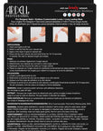 Back of Ardell Nail Addict Lilac with application instructions in three different languages