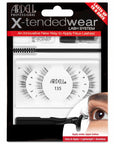 Front view of Ardell 135 Extended Wear Lash System wall-hook ready retail packaging with printed label infographics