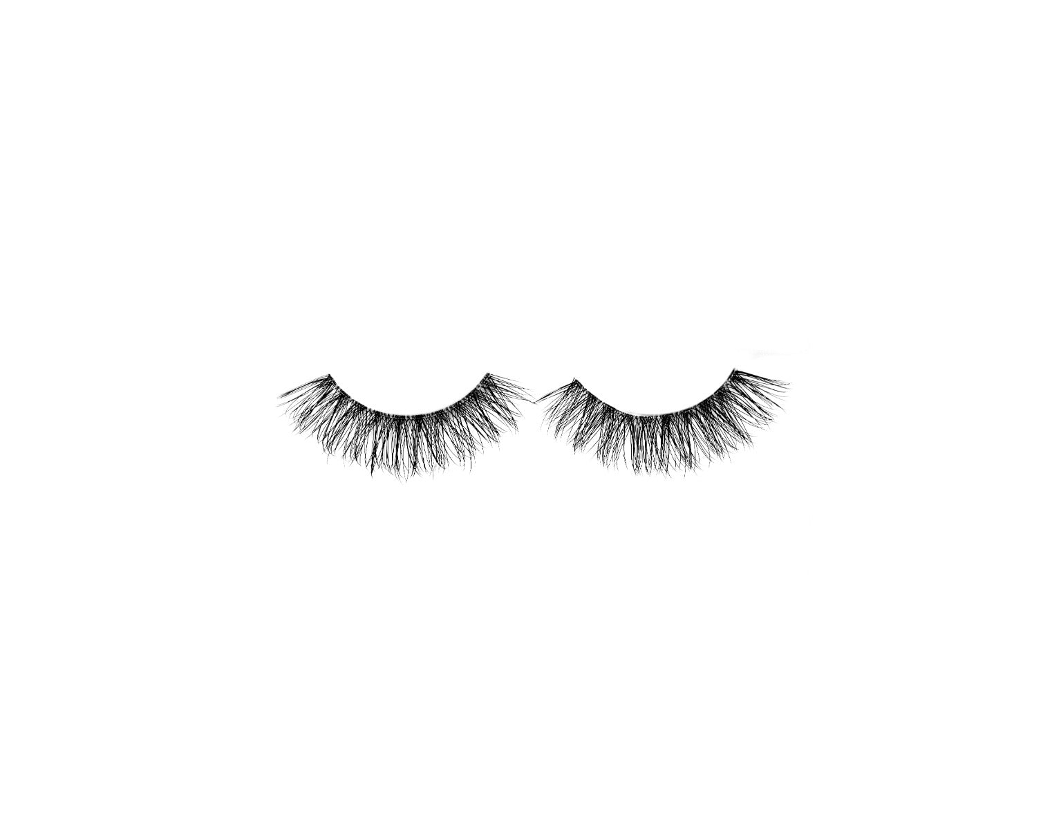 A pair of floating Ardell Active Lash Soak it Up lay in a white background
