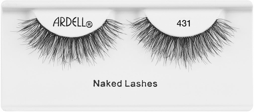 A full, fluffy lash set from Ardell's Naked Lashes collection, designed to enhance eyes with a natural finish.