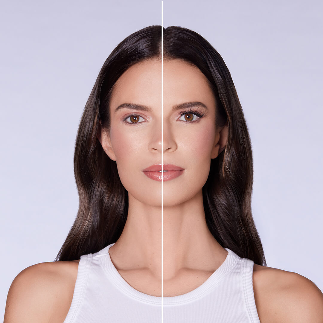 Seamless Extensions Refill Faux Mink Before & After