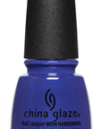 A China Glaze Nail Lacquer, ROTTEN TO THE CORE Blue Purple bottle