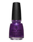 Front view of China Glaze bottle with black cap in shade Twilight Desert.