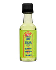 Front view of a travel-sized 1.7 ounce bottle of Clubman Pinaud After Shave Lotion Lilac Vegetal with label & black twist cap