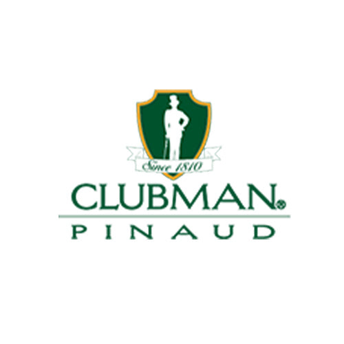 Clubman Pinaud men’s grooming and barber products brand logo