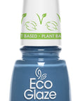 A Eco Glaze Nail Lacquer, Bud Seriously bottle