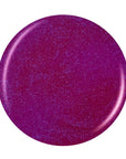 Fuchsia pink Eco Glaze Blossomarie nail lacquer swatch showcasing a bright, bold color with a shiny finish.