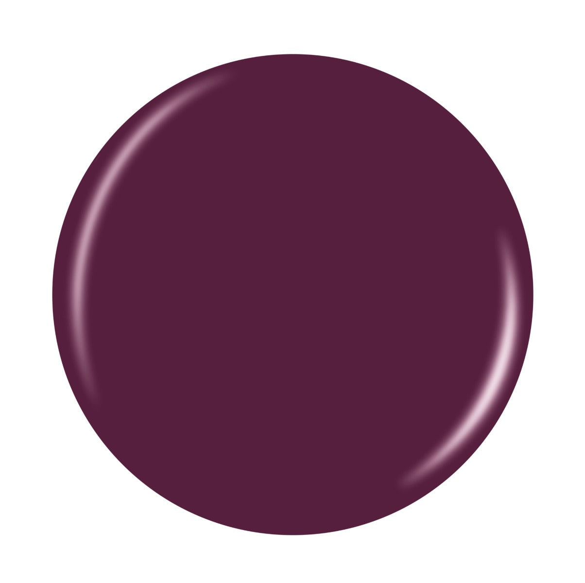 Deep purple Eco Glaze Blossom Buddies nail lacquer swatch with a rich, vibrant finish and smooth texture.