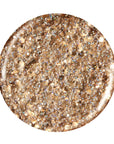 A Eco Glaze Nail Lacquer, Pot of Marigold Old Gold color dot