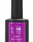 Front view of EzFlow TruGel shade Manic Magenta bottle