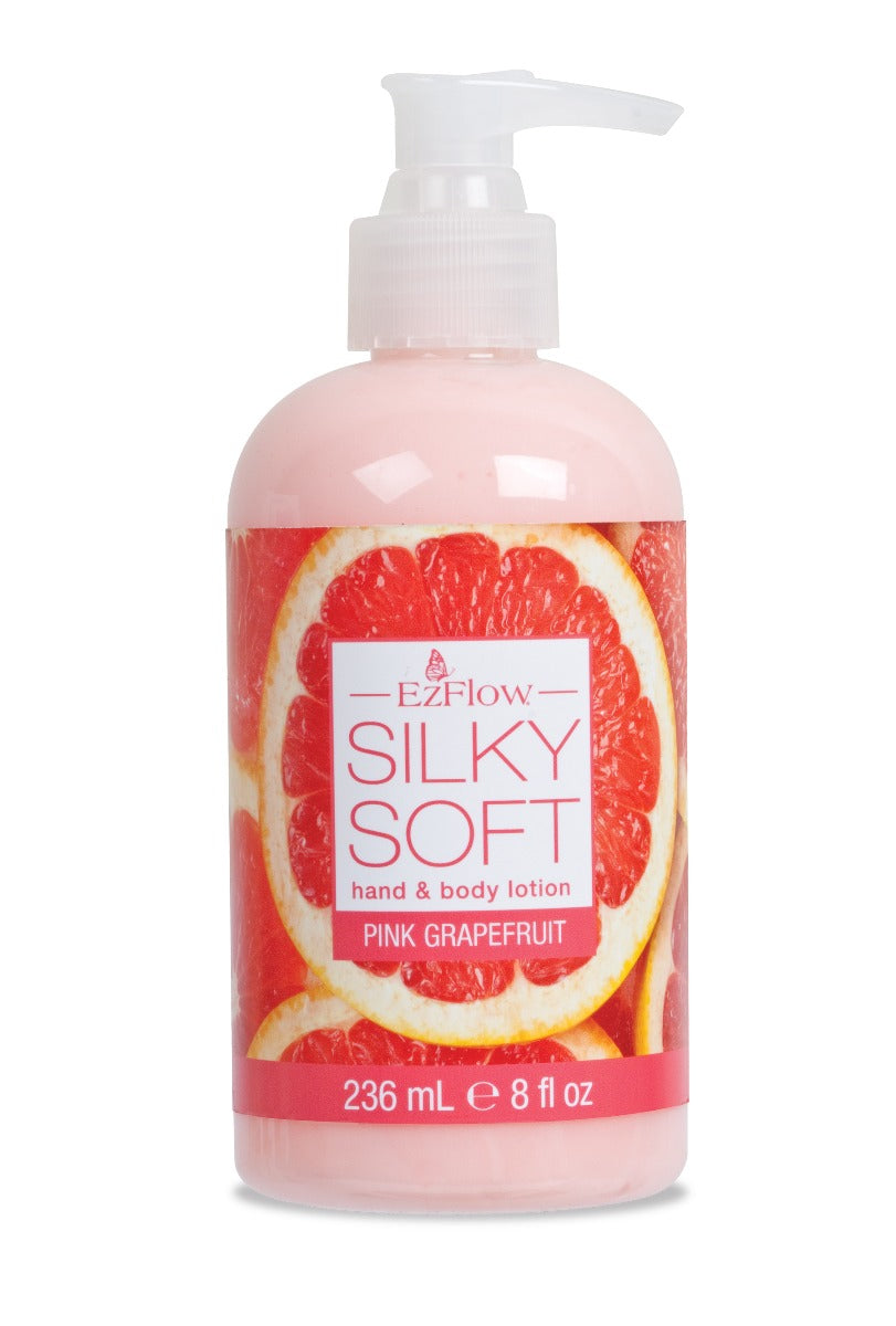 EzFlow Silky Soft Pink Grapefruit Hand & Body Lotion - 8oz - Bright pink grapefruit lotion with a refreshing citrus scent.
