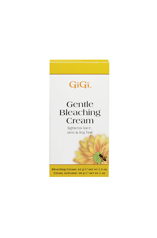 Front view of GiGi Gentle Bleaching Cream retail box