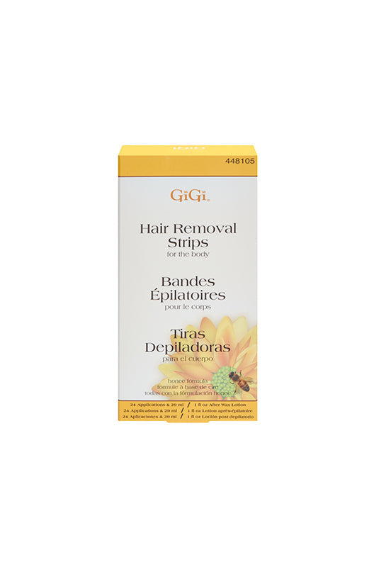 GiGi Hair Removal Strips, for Body, 12 Strips (24 Applications) - 3
