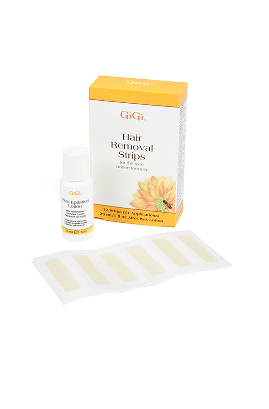 GiGi Hair Removal Strips, for Face, 12 Strips (24 Applications) - 2