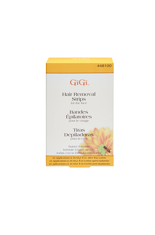 GiGi Hair Removal Strips, for Face, 12 Strips (24 Applications) - 4
