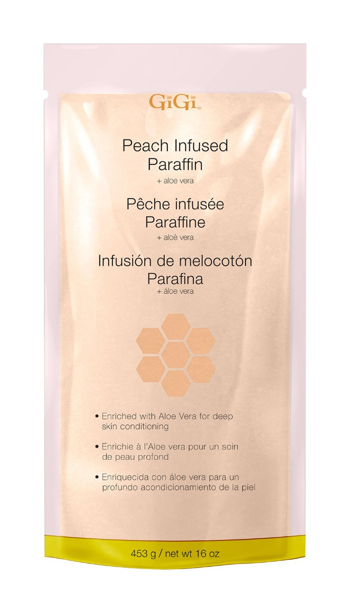 GiGi Peach Infused Paraffin Wax