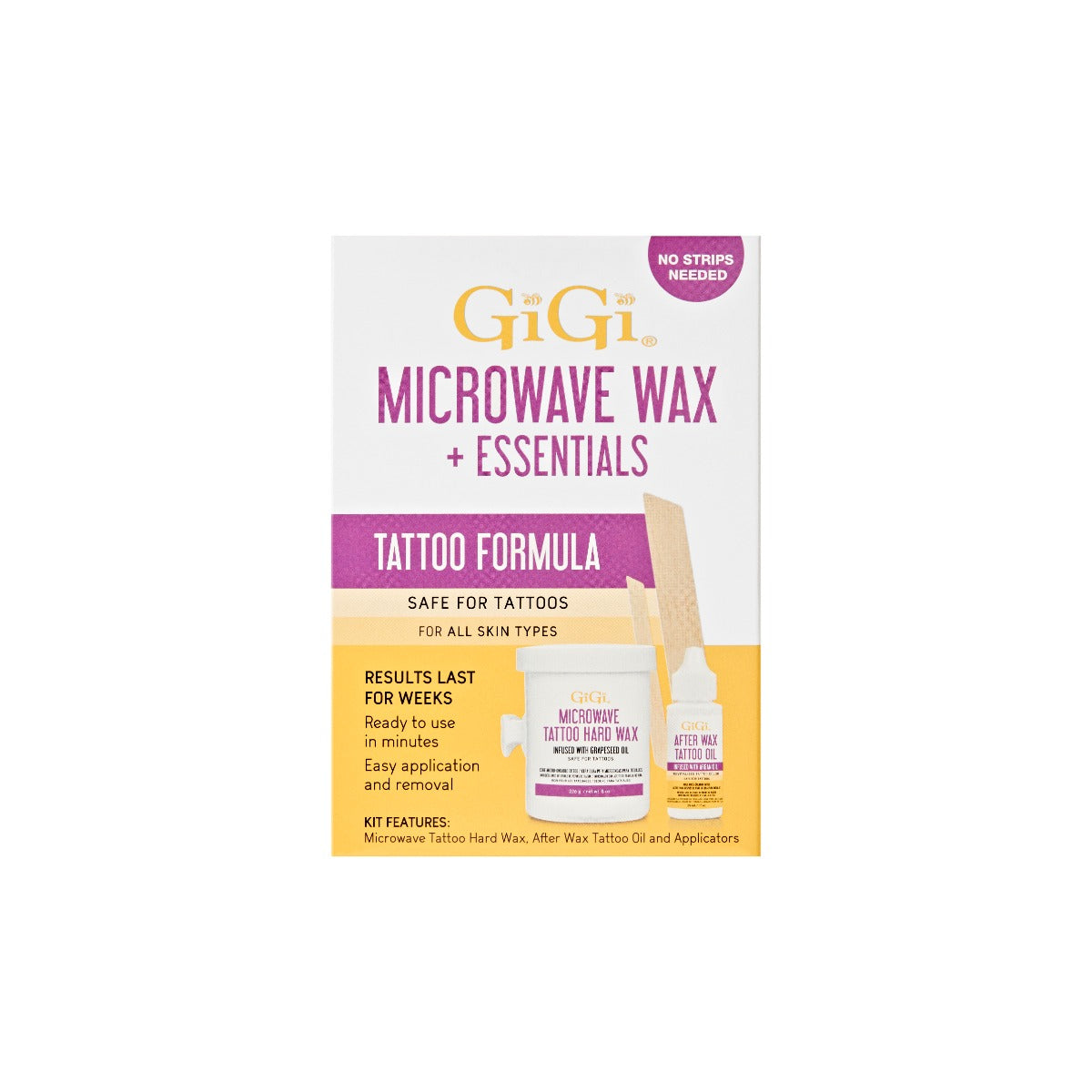 GiGi Microwave Wax + Essentials Tattoo Formula - 2