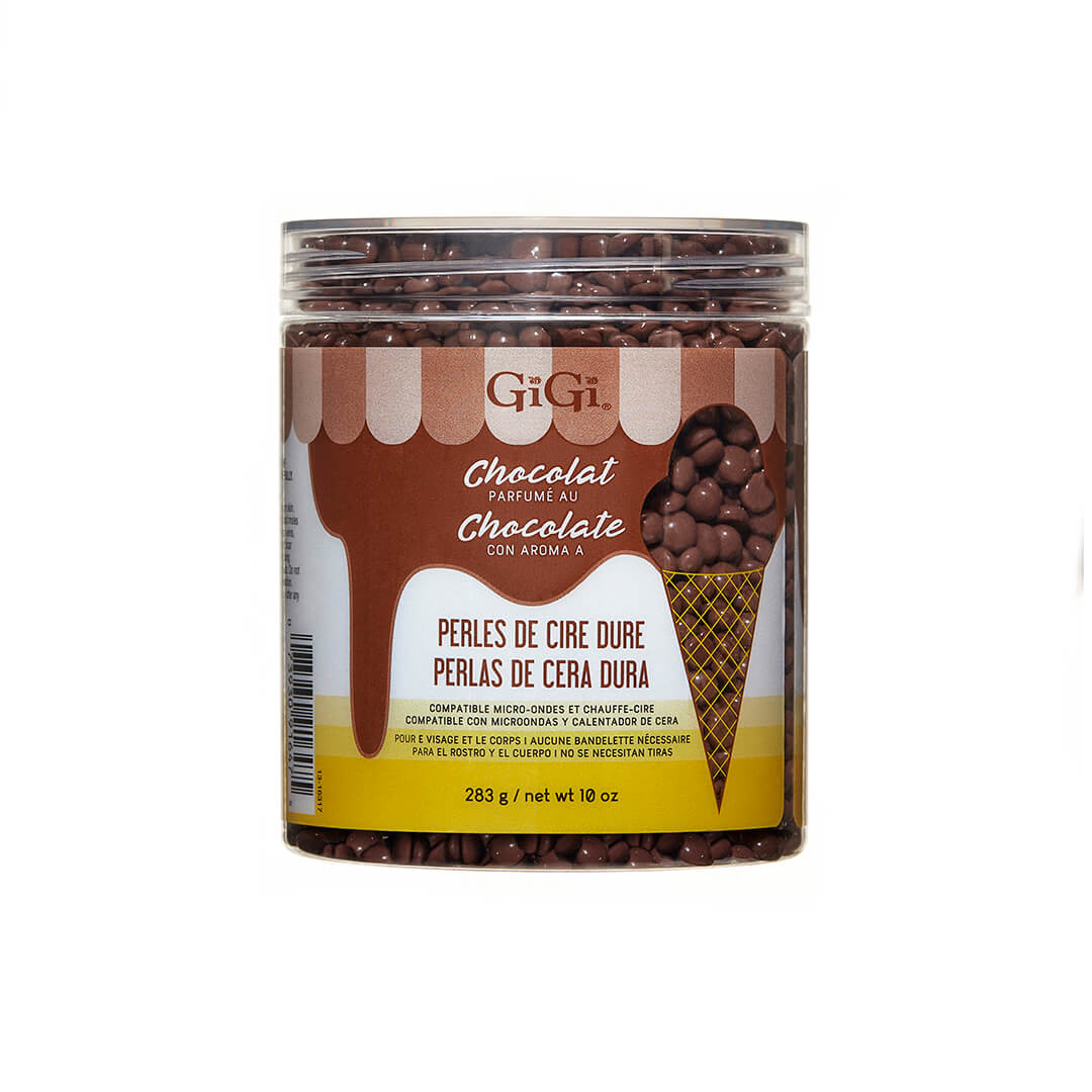 Gigi Spa 91647 Chocolate Hard Wax 10 oz Spanish Label