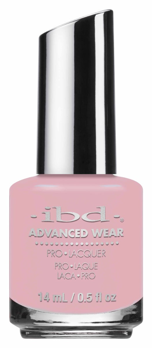 ibd Advanced Wear Nail Lacquer - Madame Mosaic - Pro-quality nail lacquer in soft pink, providing long-lasting, chip-resistant wear.