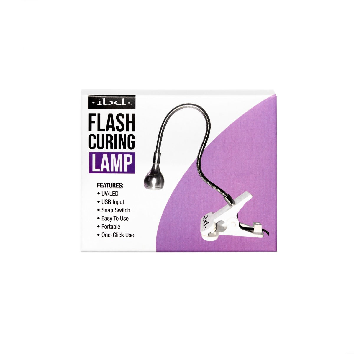 A front view of IBD flash curing LED lamp box