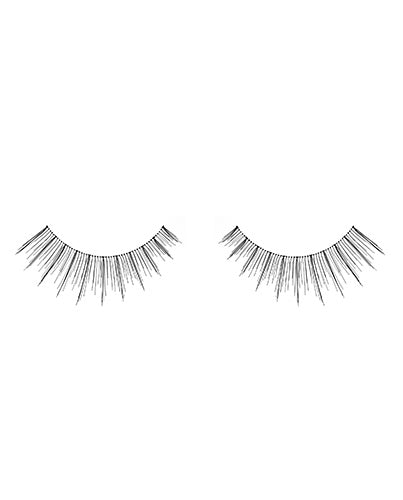 A pair of Ardell Natural Hotties Lash - Black featuring its light volume, medium length with spiky effect strip lash style
