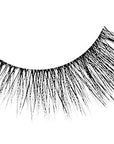 A close-up of Ardell's Faux Mink 811 showing its medium volume & Medium length style