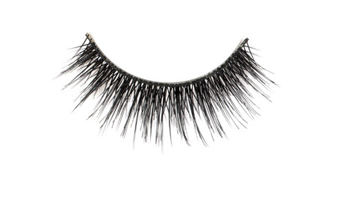 Ardell Dramatic False Eyelash Close-up - High-impact Ardell dramatic black false eyelash for bold, voluminous eye makeup.