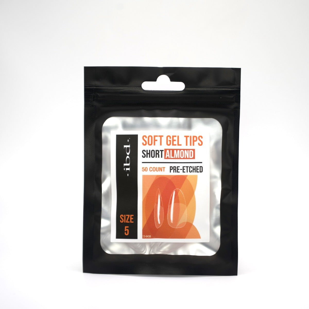A FRONT VIEW OF IBD 50CT TIPS ALMOND SHORT 5 BAG