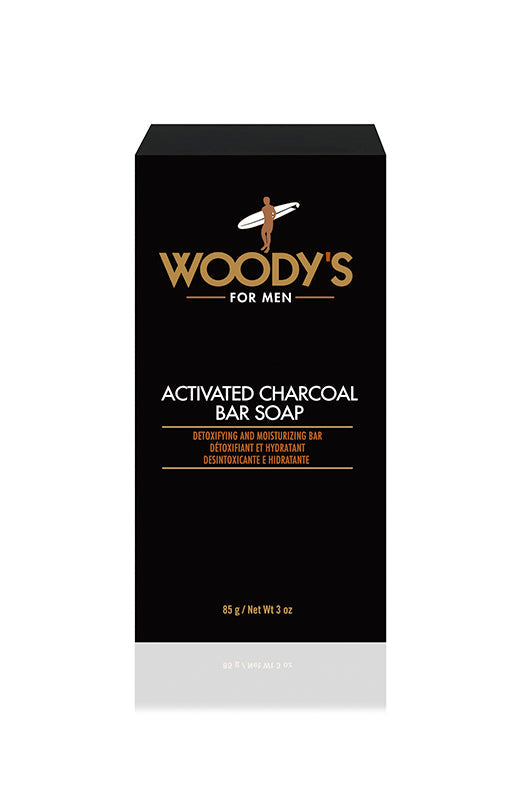 Woody's Mini Charcoal Soap, 3 oz