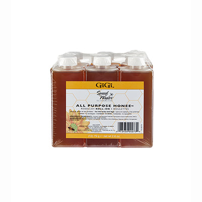 GiGi Speedwaxer All Purpose Honee Roll-On Wax Refill 12 pk /2.8 oz Each - 2
