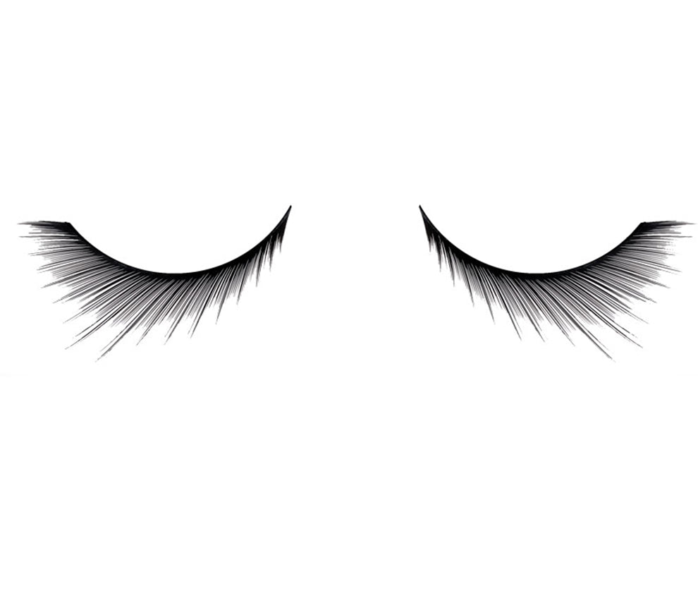 Pair of Ardell Black 139 false lashes side by side featuring clustered lash fibers
