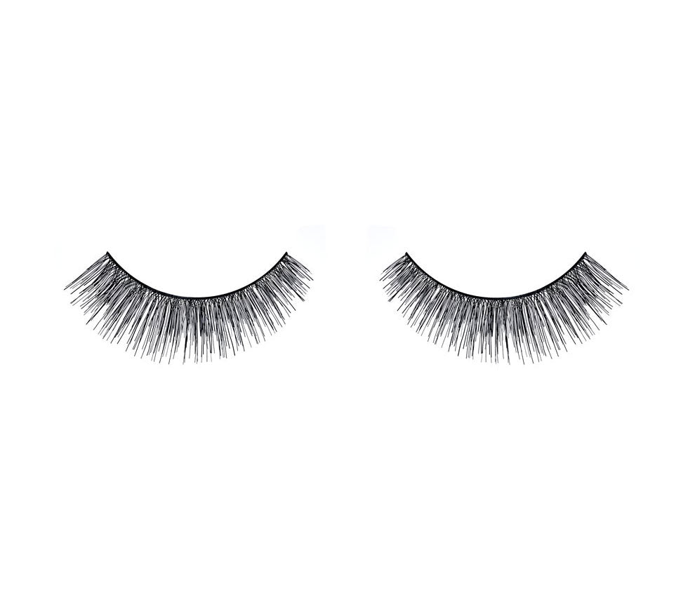 A pair of Ardell strip false eyelashes with a natural, wispy design for enhanced lash volume and everyday wear.
