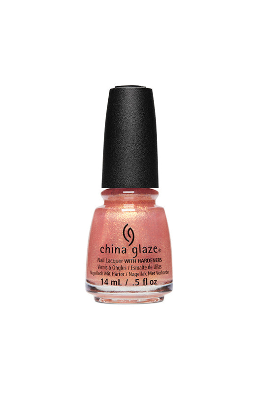 Front view of 0.5-ounce Bottle of China Glaze nail polish with Sun's Out, Buns Out variant