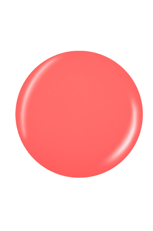 Vector illustration of a coral pink circle for sample color swatch