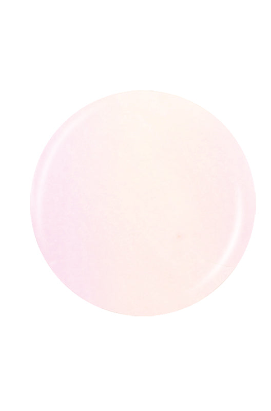 Pretty Pink badge nail polish sample color swatch isolated in white background