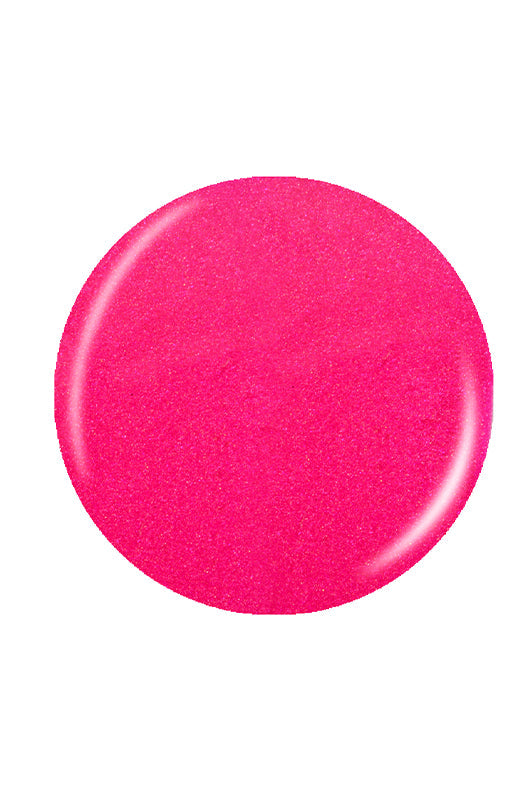 A bright pink acrylic nail color pantone nail lacquer sample color swatch in white color setting