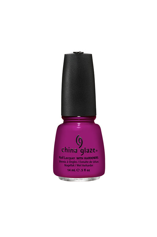 Front view of a 0.5-ounce capped bottle  of a nail color from China Glaze with Under The Boardwalk color shade