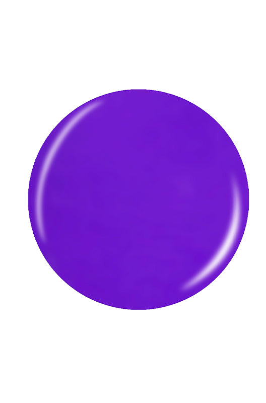 Bright vivid circle nail polish sample color swatch isolated in white backdrop