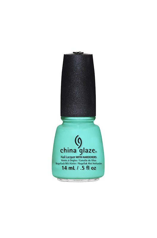0.5-ounce capped nail lacquer glass bottle from China Glaze in Too Yacht to Handle variant