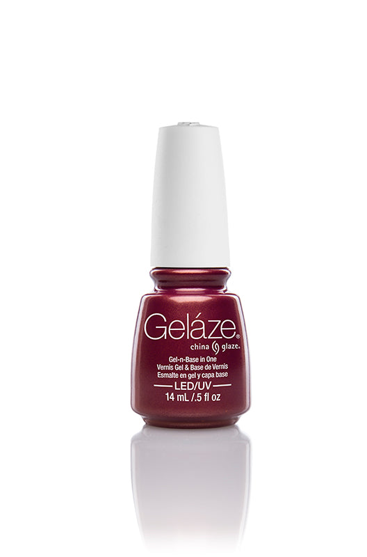 Front view of a 0.5-ounce bottle of nail polish in liquid gel with an Awakening color variant