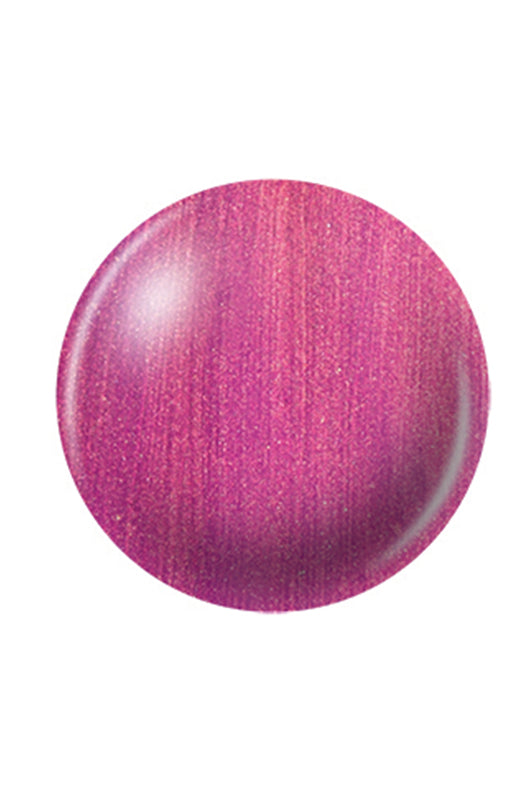 A ball with Mauvey shimmery dusty rose with a dash of gold shade nail lacquer sample color swatch drop