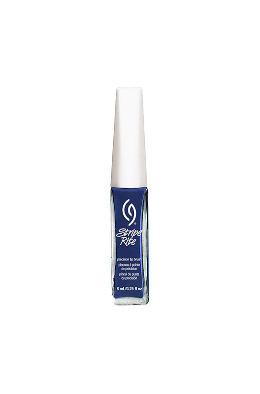 0.25-ounce Slim container of China Glaze Stripe Rite nail art in midnight blue color shade