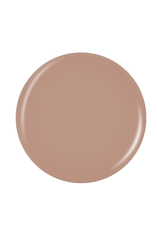 China Glaze Fresher Than My Clique Nude Beige Nail Polish Swatch in a smooth, glossy finish, great for subtle, professional nail looks.