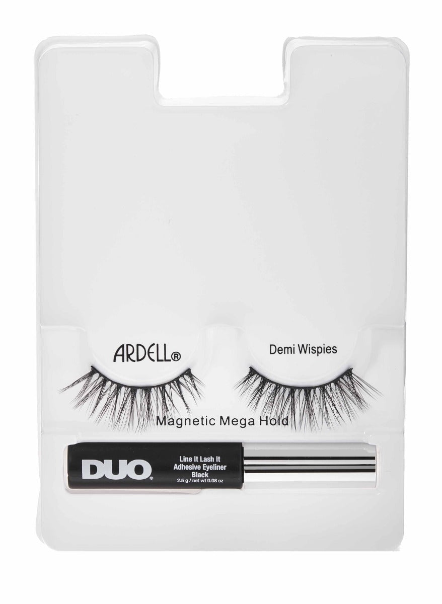 Ardell Demi Wispies Magnetic Lashes – Natural-looking, reusable lashes with strong magnetic hold.