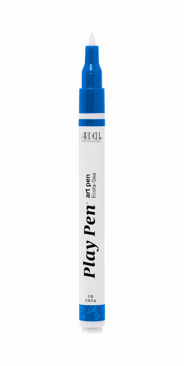Ardell Play Pen Ecsta-Sea variant featuring its fine pointed white tip on a white background