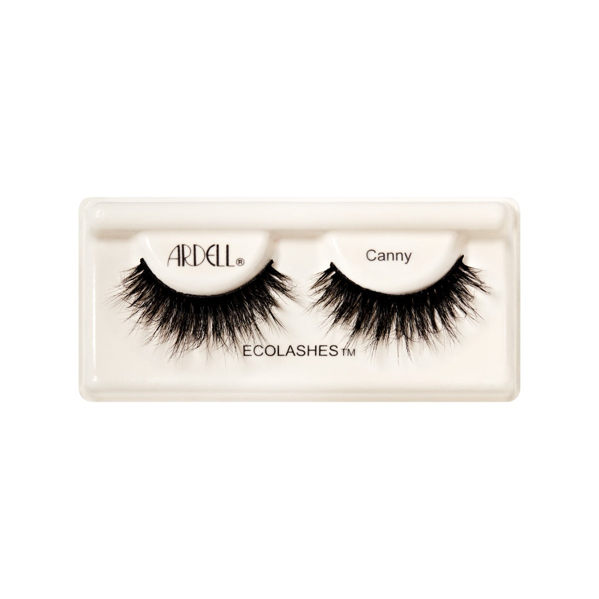 1 pair of lashes on tray 
